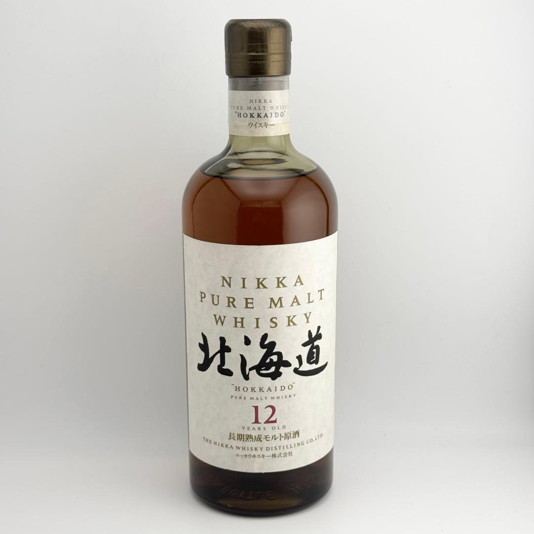 未開栓 NIKKA PURE MALT WHISKY 北海道 12年 k4650
