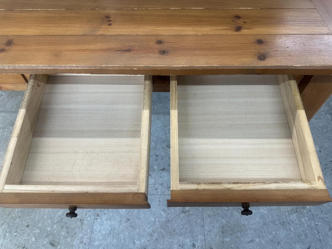 ダイニングテーブル　BOWERY DINING TABLE 8DRAWERS