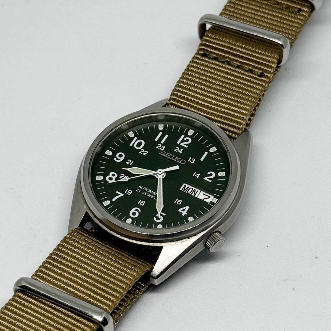 秋冬春夏SEIKO 7S26 自動巻き ミリタリー