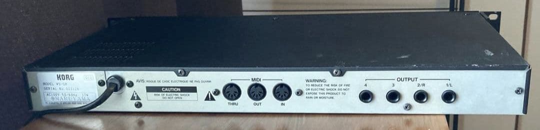 KORG WAVESTATION SR　音源モジュール