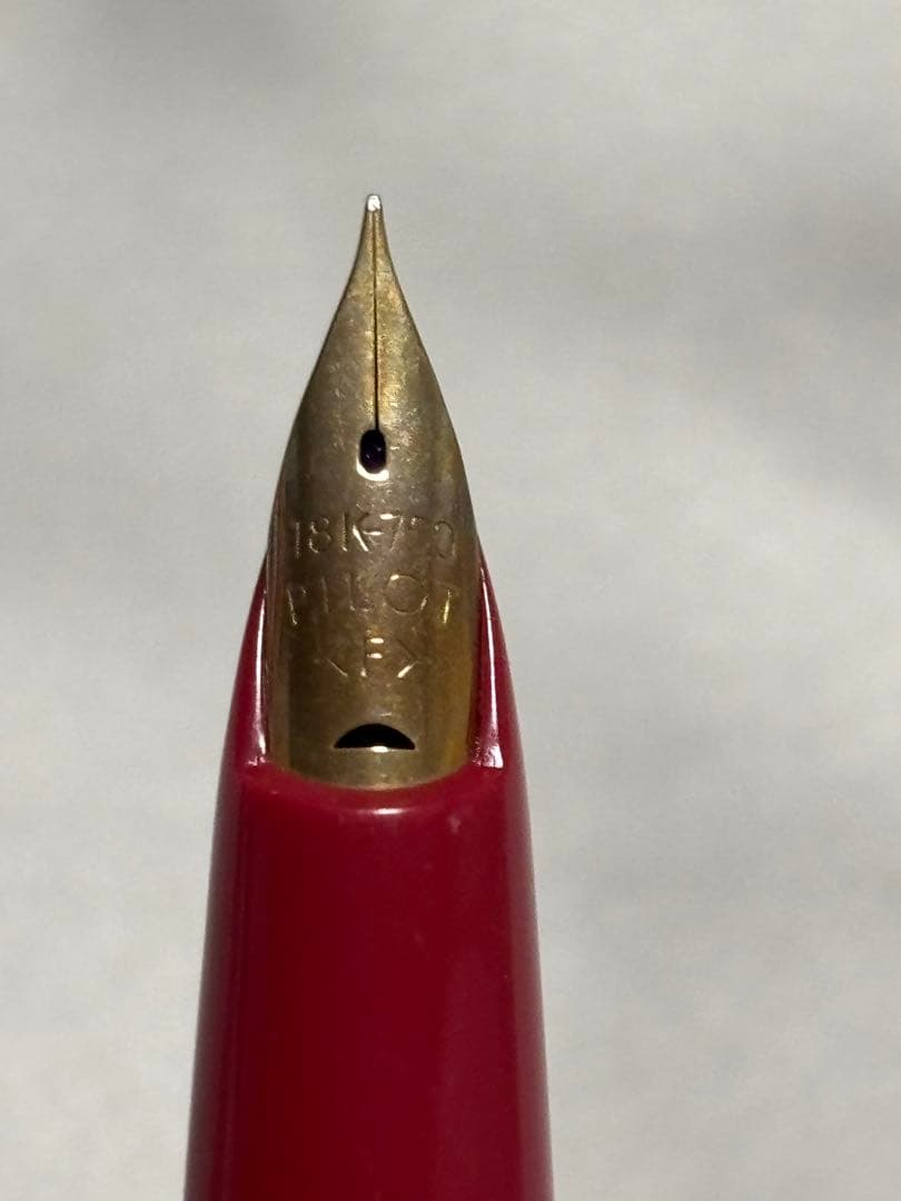 PILOT '70s新品 万年筆 18K スクリプト3本セット