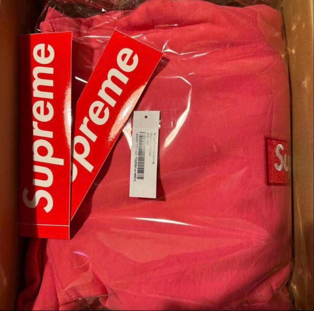 トップス Supreme Box Logo Hooded Magenta