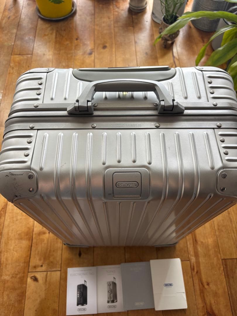 【YAMA】RIMOWA スーツケース67L E-TAG アルミニウム