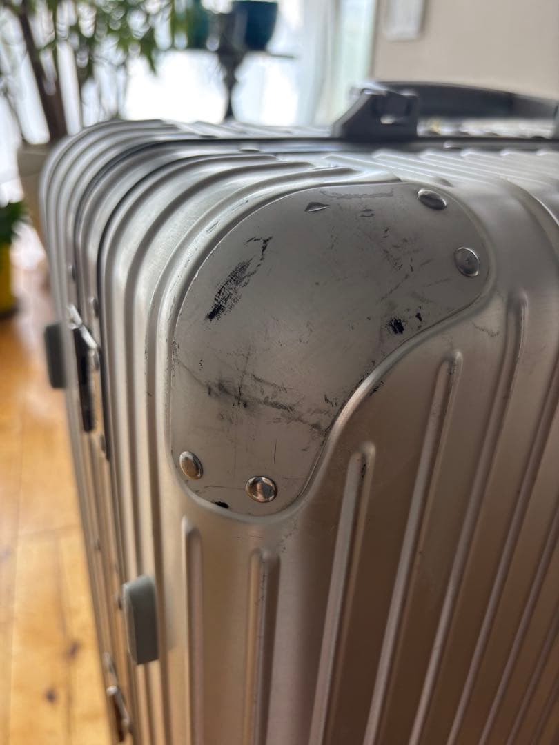 【YAMA】RIMOWA スーツケース67L E-TAG アルミニウム