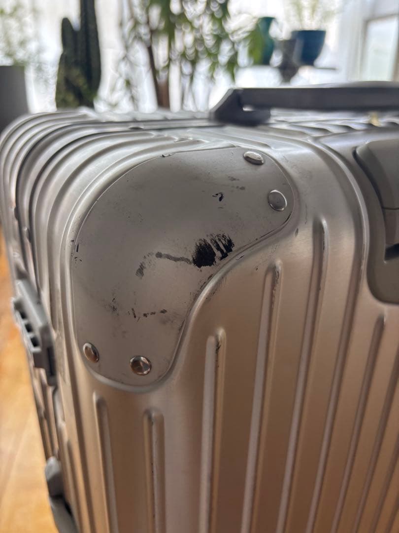 【YAMA】RIMOWA スーツケース67L E-TAG アルミニウム