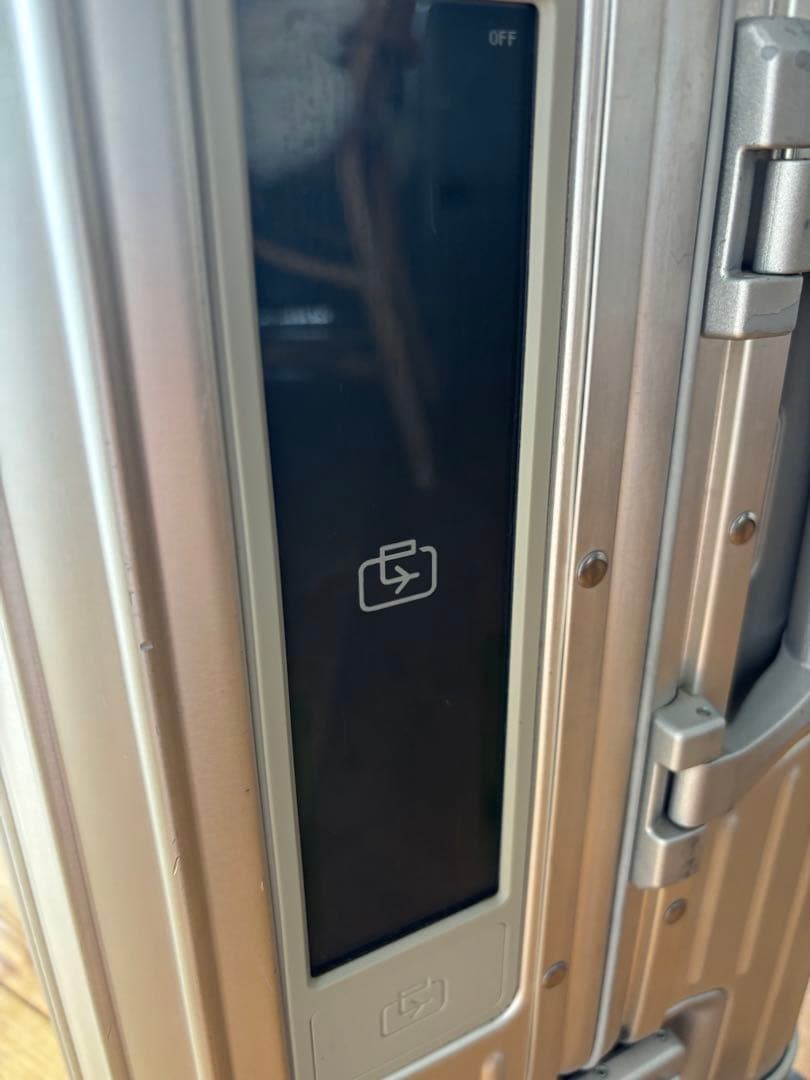 【YAMA】RIMOWA スーツケース67L E-TAG アルミニウム