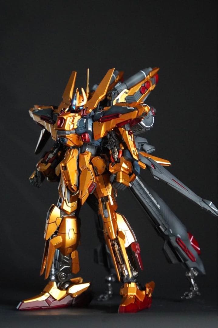 フルアーマー百式改　1/100 塗装完成品　LEDユニット付