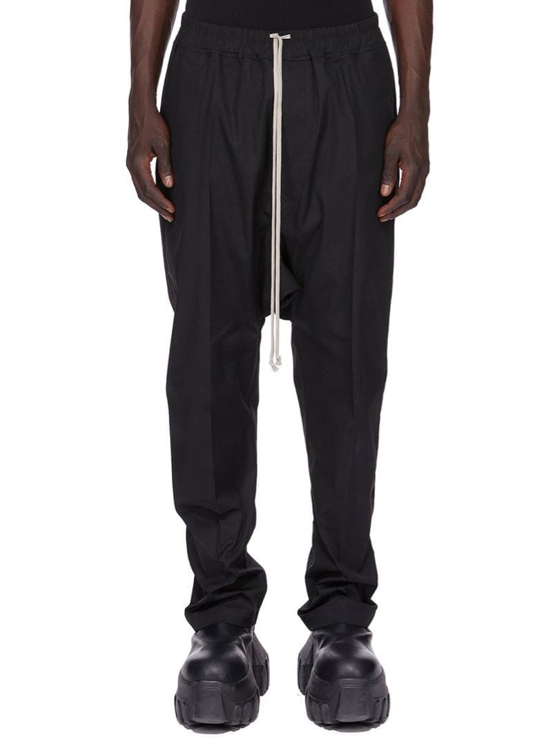 Rick Owens ドローストリングロングパンツ TE素材 46 pods