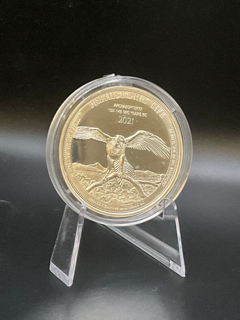 【まつゴロウ】　PREHISTORIC LIFE 1オンス銀貨　合計2点