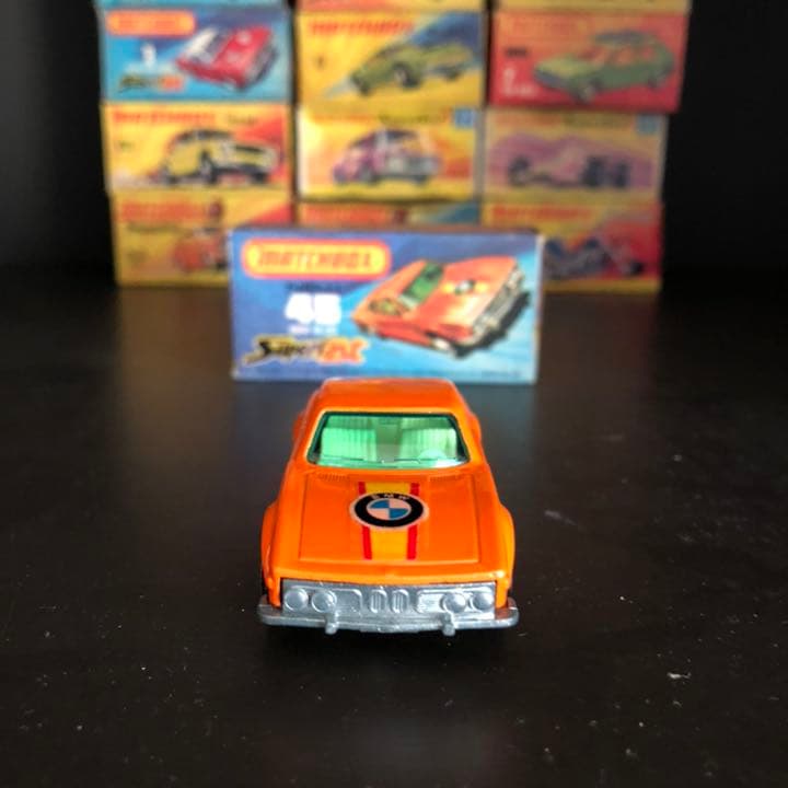 マッチボックス　ミニカー　BMW 30 CSL デッドストック　桐箱入り
