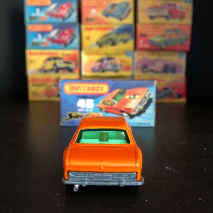 マッチボックス　ミニカー　BMW 30 CSL デッドストック　桐箱入り