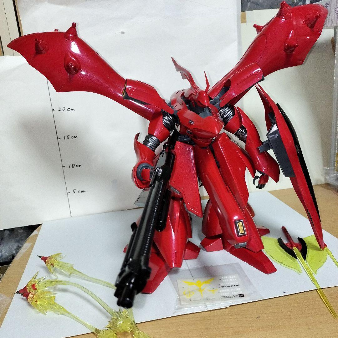 RE1/100 ナイチンゲール 塗装完成品 ガンプラ ファンネルエフェクト 限定