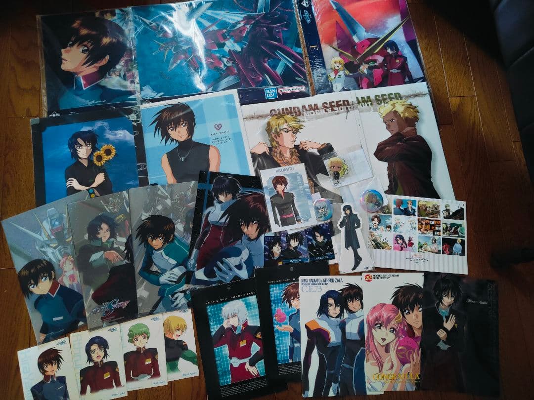 ガンダムSEED グッズ ポートレート クリアファイル ポスター 等 セット