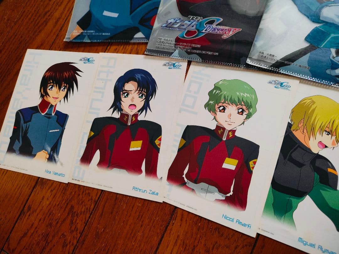 ガンダムSEED グッズ ポートレート クリアファイル ポスター 等 セット