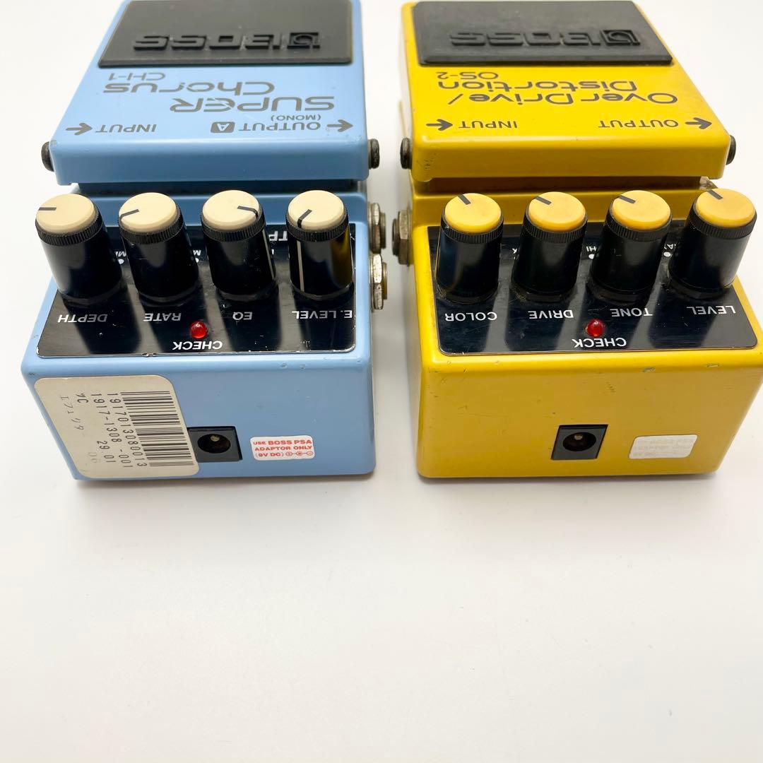 BOSS エフェクターセット OS-2 / SUPER Chorus CH-1