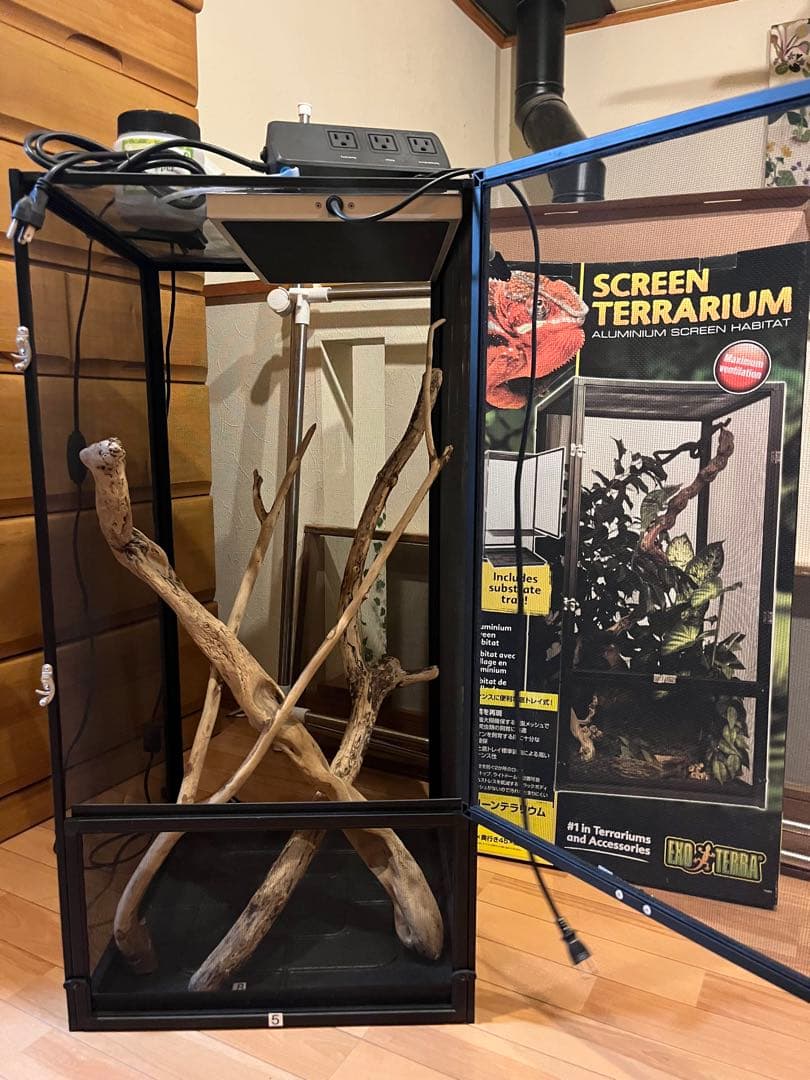 K　スクリーンテラリウム4590 爬虫類飼育セット