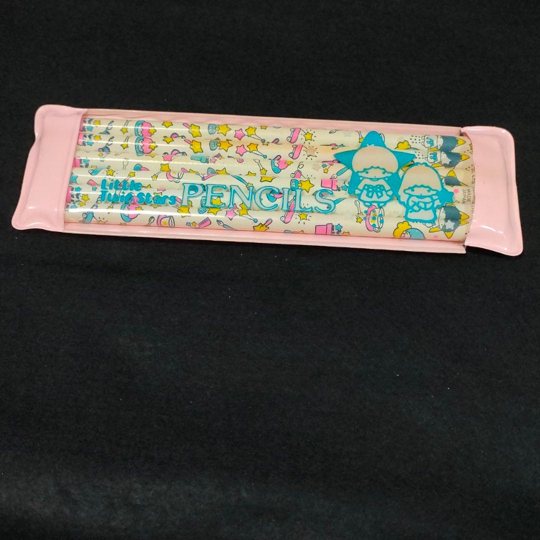 ■ 昭和レトロ 1976年 サンリオ キキララ 鉛筆セットとシールのセット ■