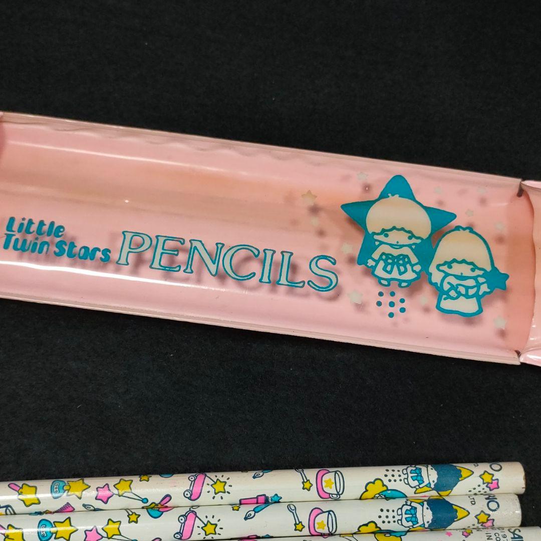 ■ 昭和レトロ 1976年 サンリオ キキララ 鉛筆セットとシールのセット ■