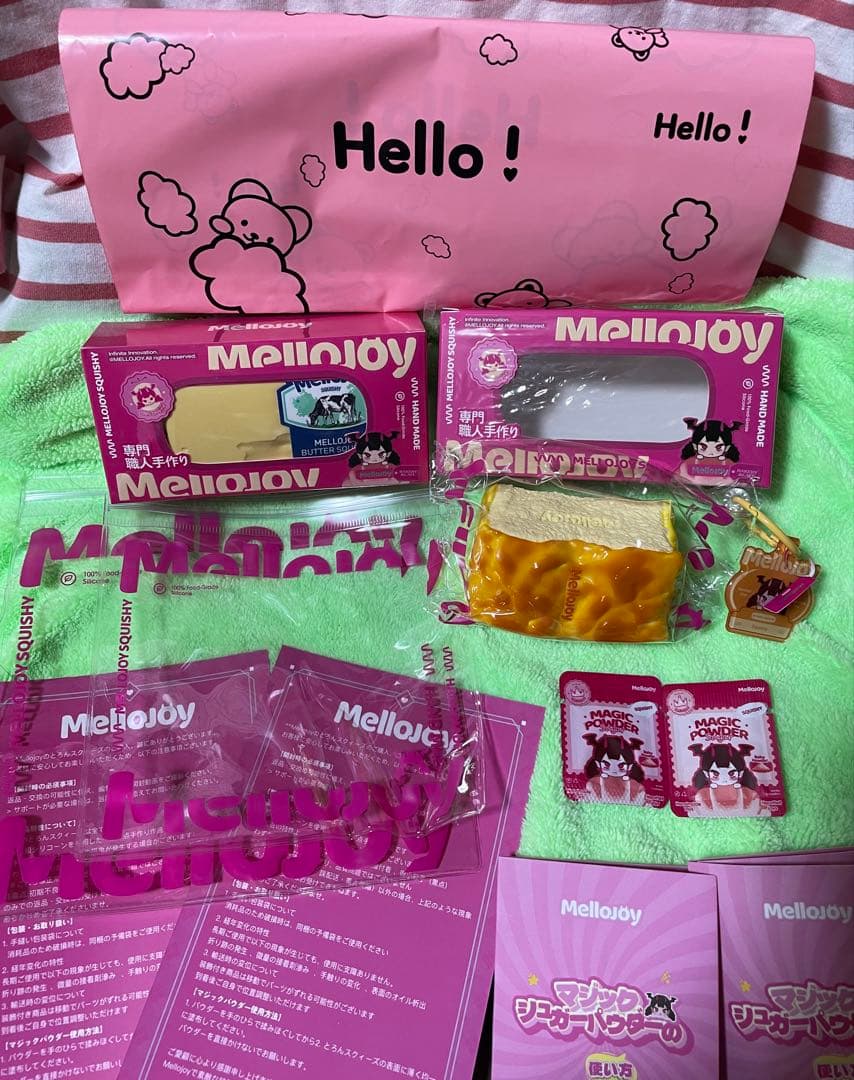 【未使用】メロジョイ シュリンク付 バター ＆ チーズカスタード