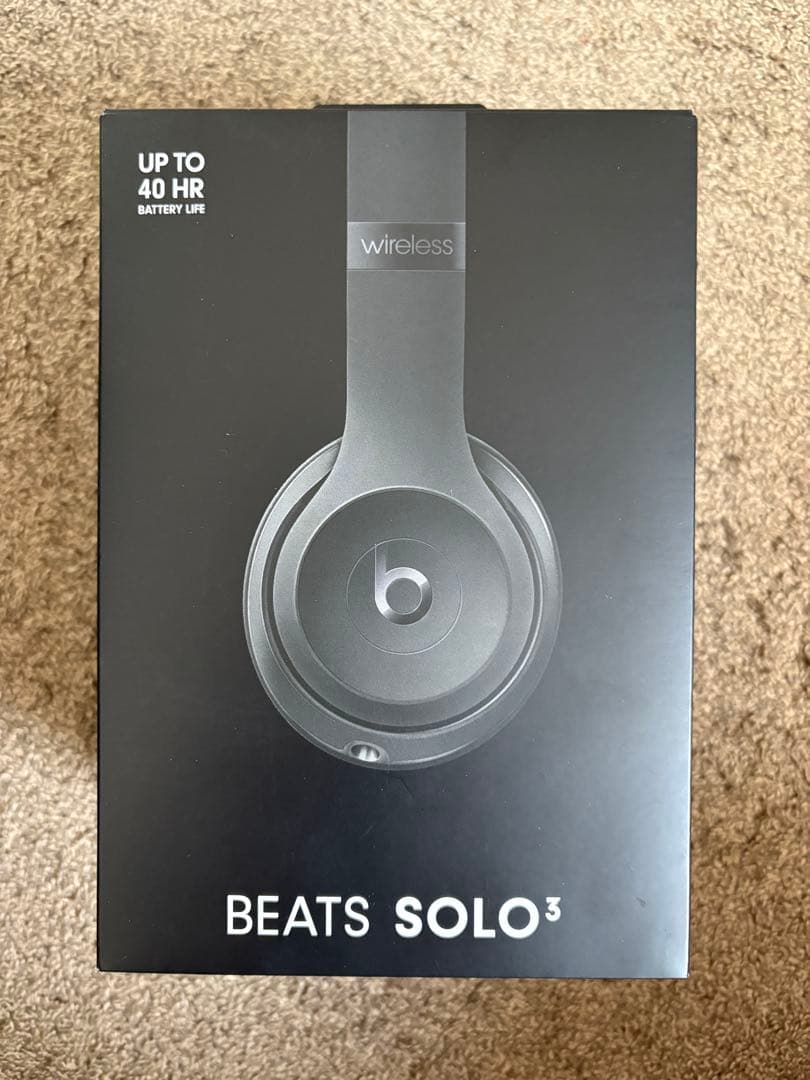 ころすけ ブルートゥースヘッドホン Beats Solo3 マットブラック