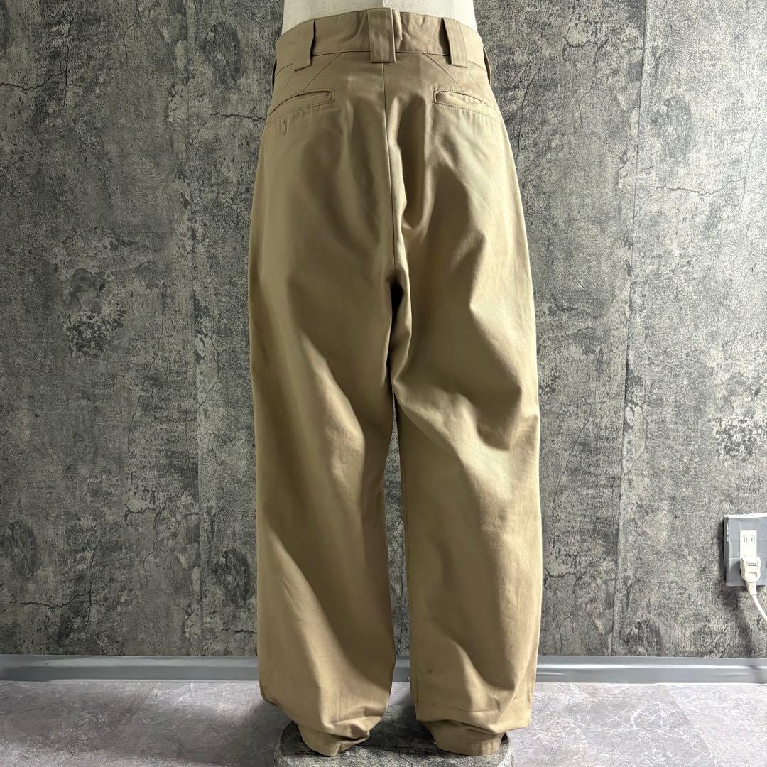 パンツ NUMBER (N)INE cotton chino pants beige
