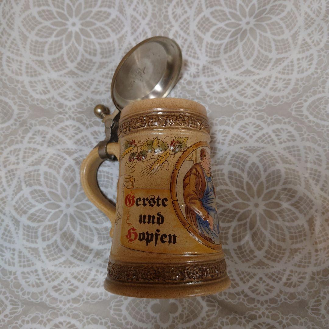限定アンティークドイツ製ビールジョッキ 3点セット観賞用コレクション