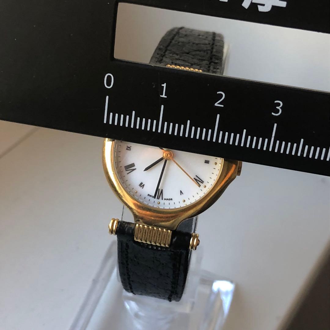 【極美品】Christian Dior ローマン　電池新品時計 ゴールド