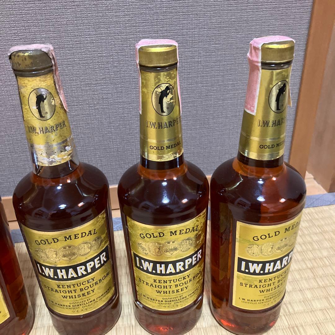 I.W.ハーパー ゴールドメダル 700ml 5本セット バーボンウイスキー