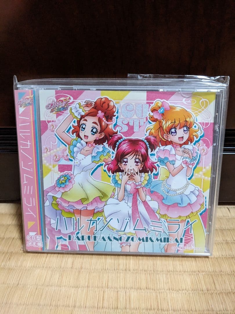 プリキュアシリーズ　CD型メモ帳セット