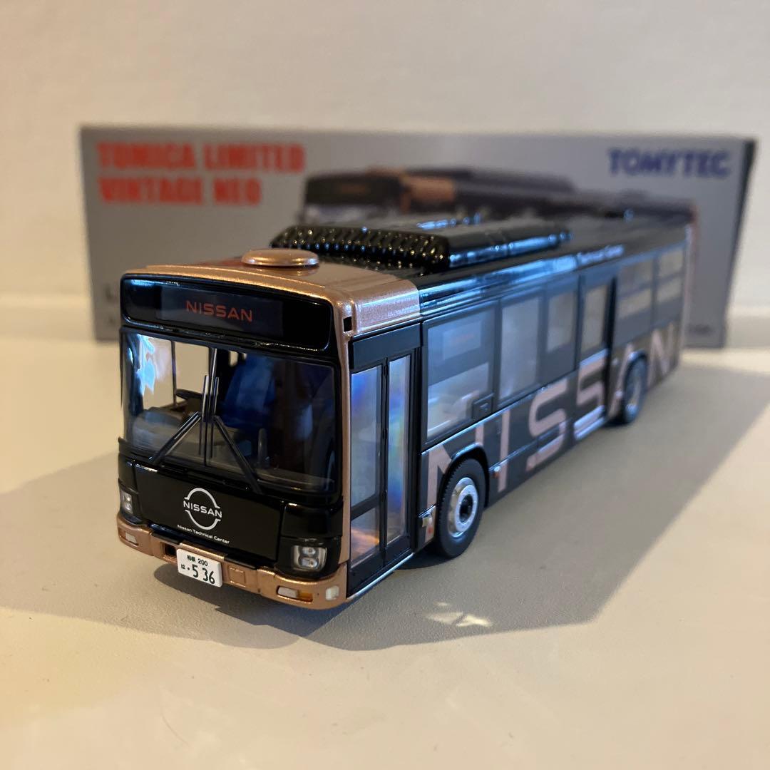 LV-N245c いすゞエルガ　日産送迎バス　1/64