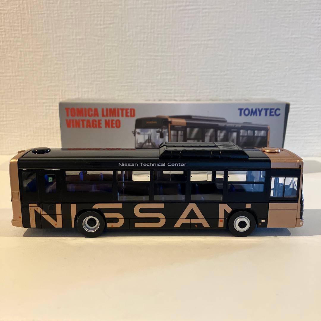 LV-N245c いすゞエルガ　日産送迎バス　1/64