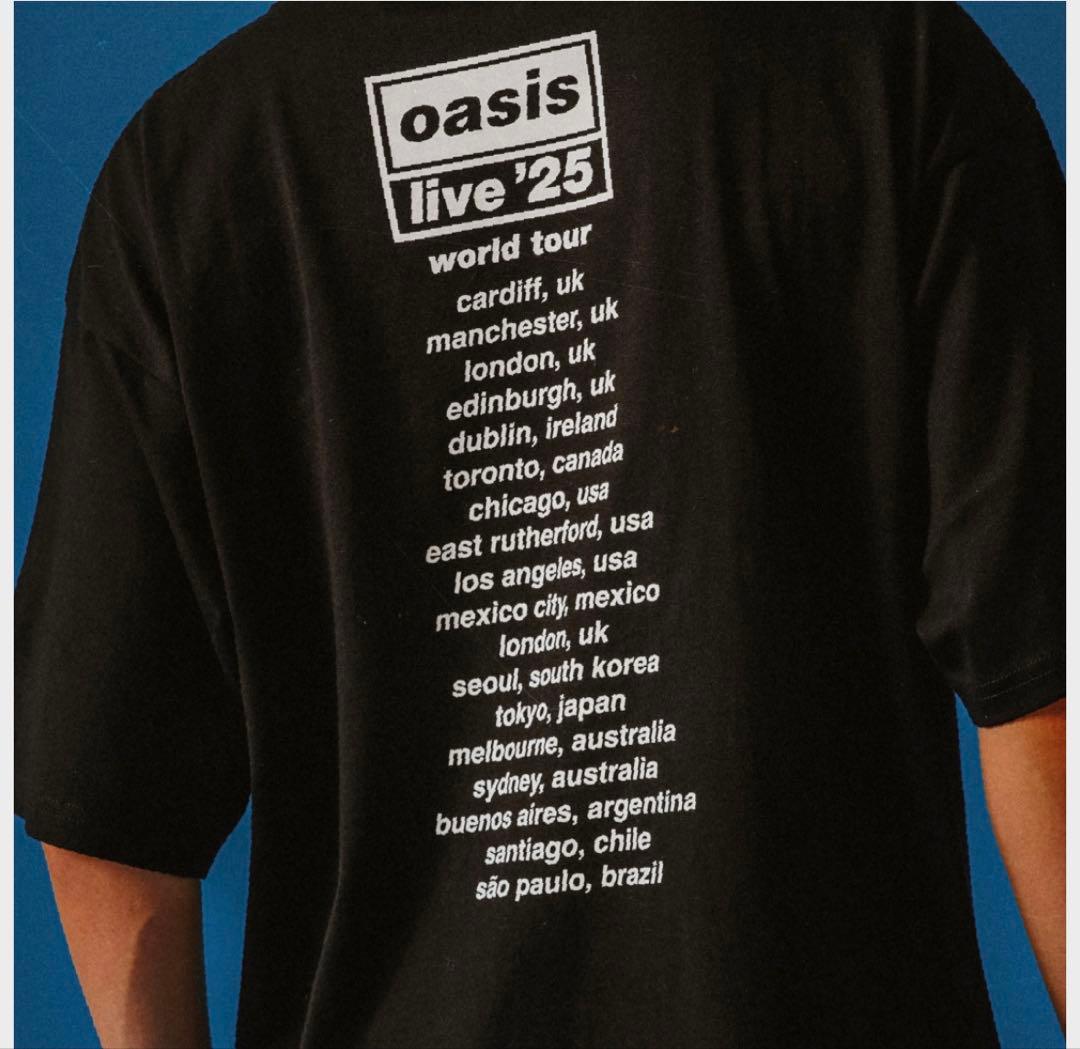 oasis live'25 Tシャツ XL