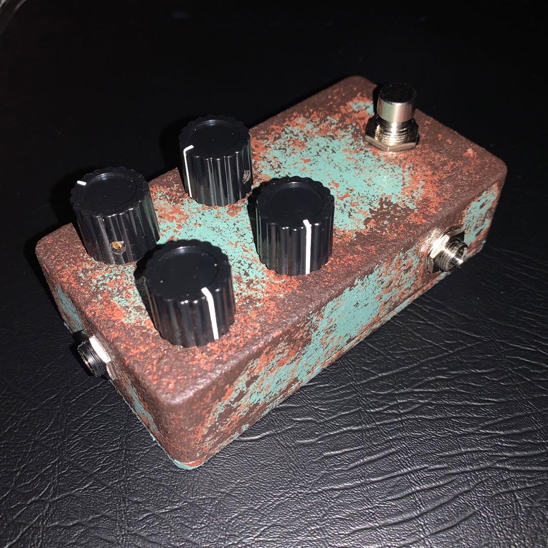 【Kkna】Jan Ray 自作エフェクター 錆風塗装