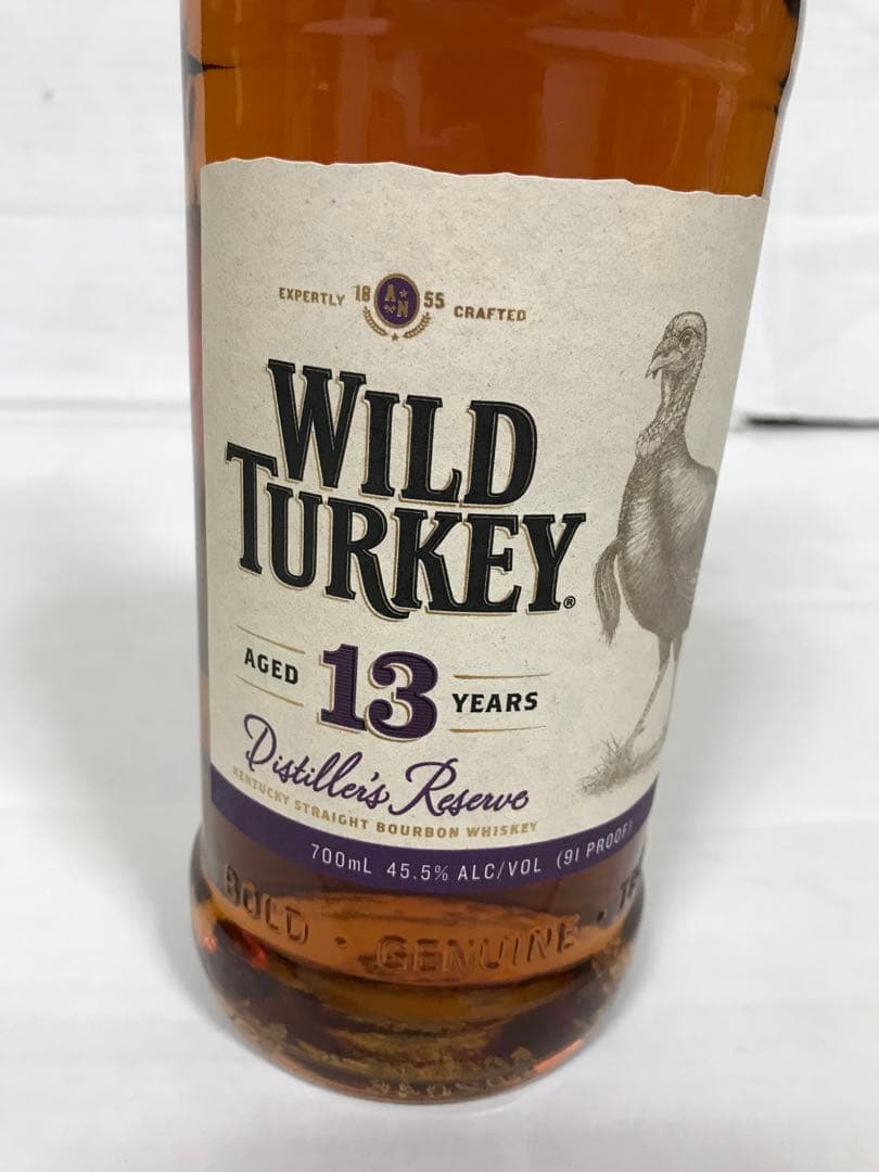 2点セット【☆ WILD TURKEY13年他】バーボン