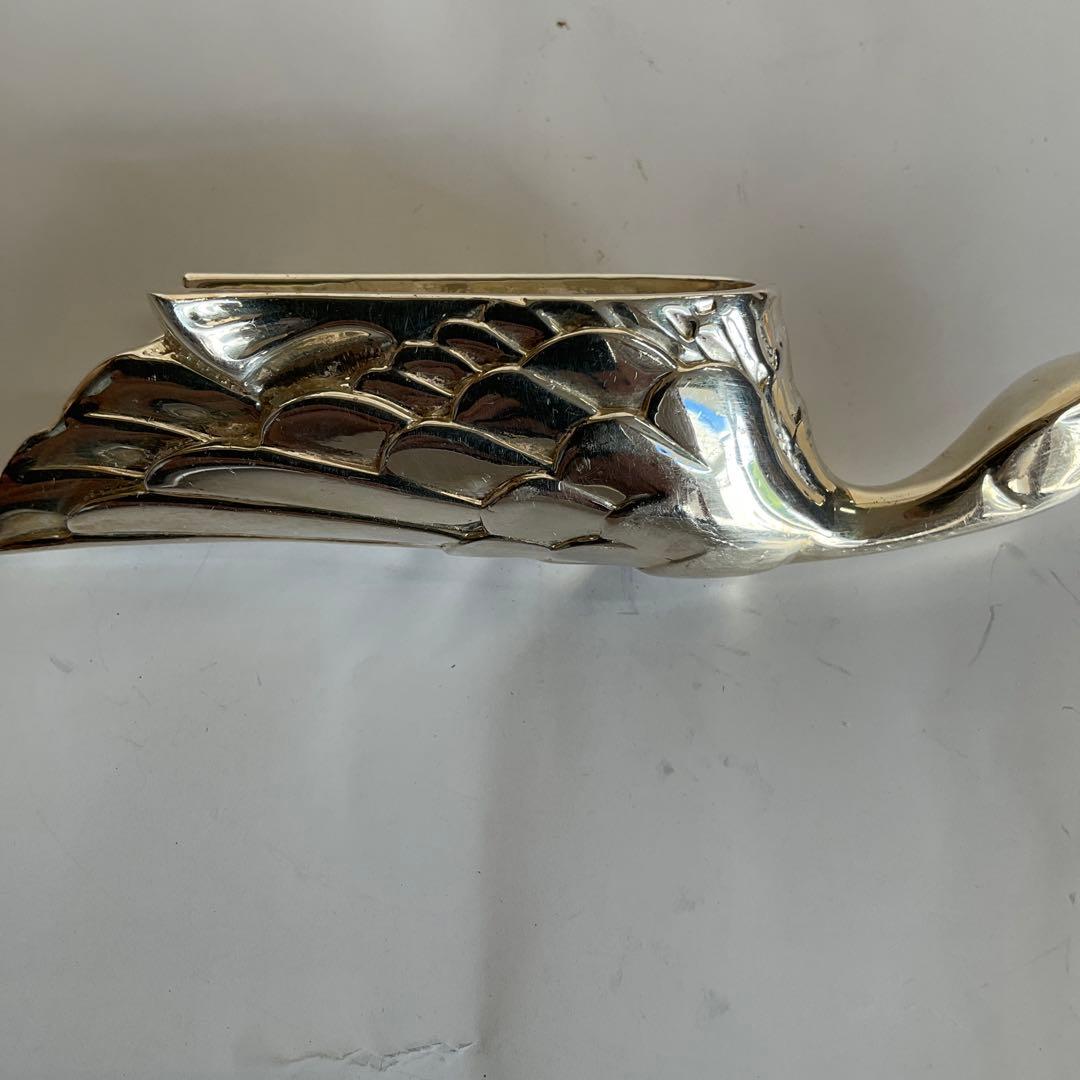 フランス　クリストファーパリ製　純銀製ナイフ、フォーク置き