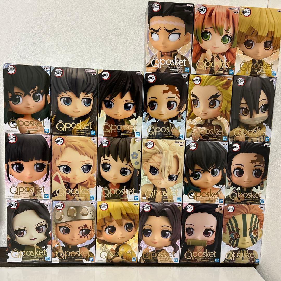 鬼滅の刃、Qposket、21種、セピアカラー