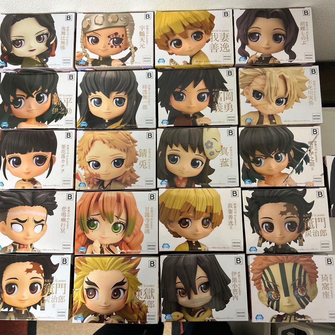 鬼滅の刃、Qposket、21種、セピアカラー