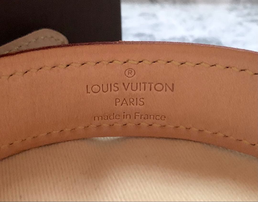 ルイヴィトン M58071 モノグラム コリエ バクスター 首輪 犬