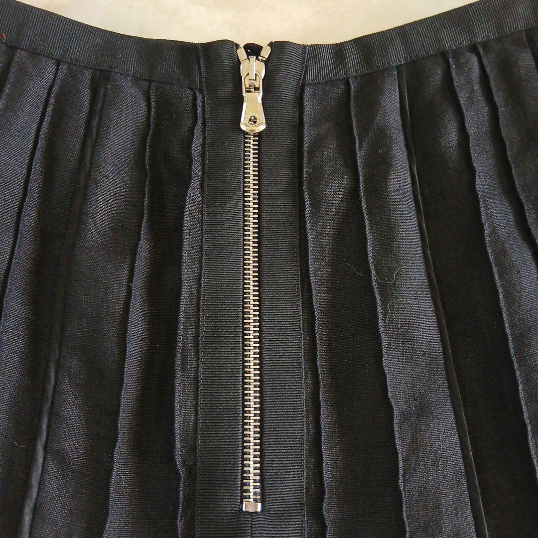 ドルチェアンドガッバーナ リネン×シルクスカート 42 黒 s4