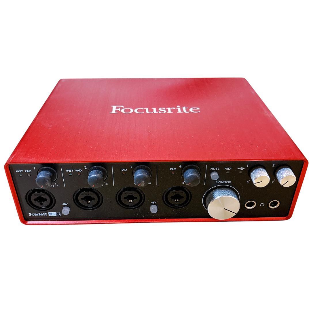 Focusrite 18i8 Gen 2 オーディオインターフェイス