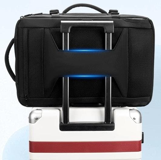 真空圧縮リュックサック(黒)　30×17×46(cm) ★ポンプ無★