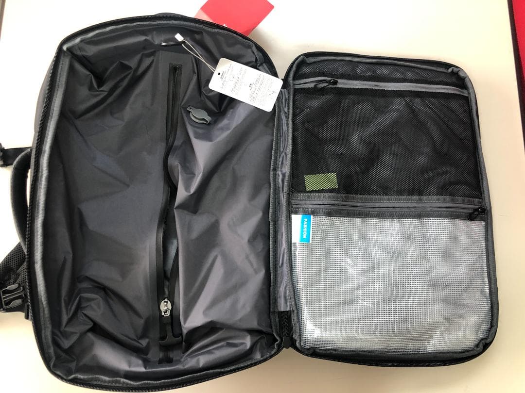 真空圧縮リュックサック(黒)　30×17×46(cm) ★ポンプ無★