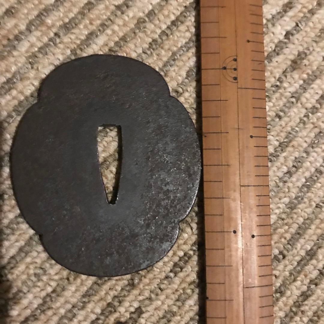 【教育委員会確認】江戸期 古刀鍔（鍔）