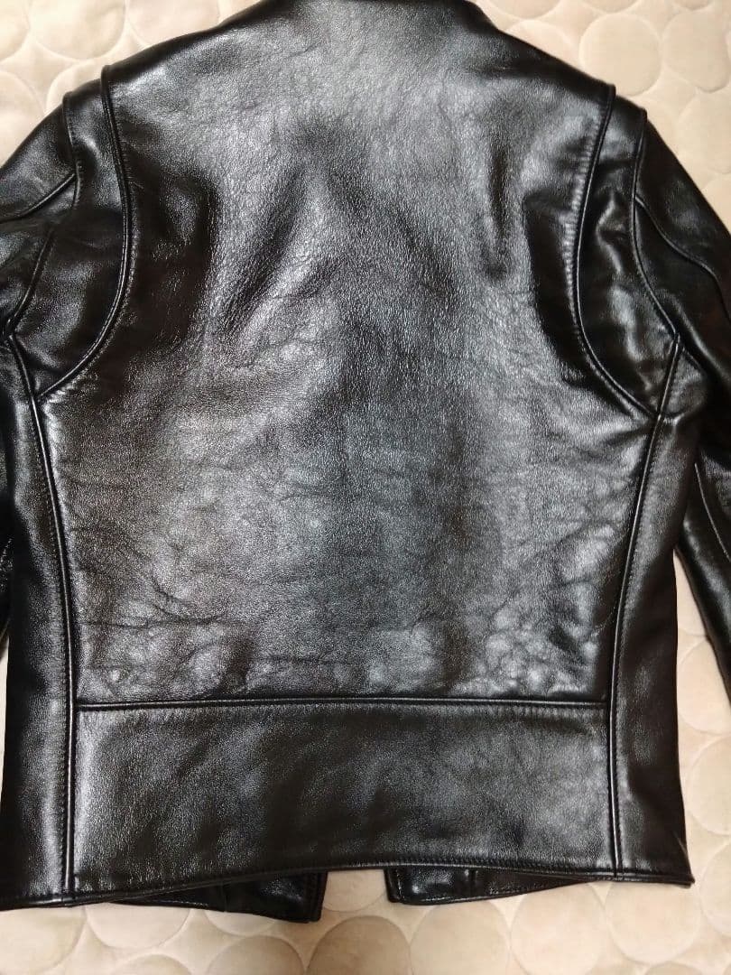 Schott シングルライダース641XXH クリーナー、ミルク、純正ハンガー付