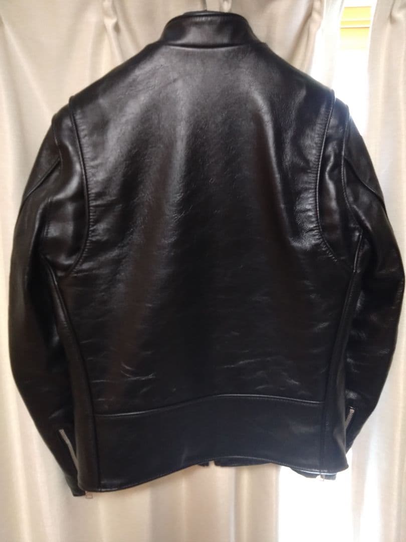 Schott シングルライダース641XXH クリーナー、ミルク、純正ハンガー付