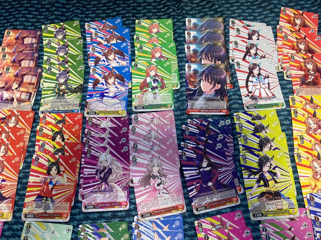 ウマ娘 ヴァイスシュヴァルツ 一弾 4コン