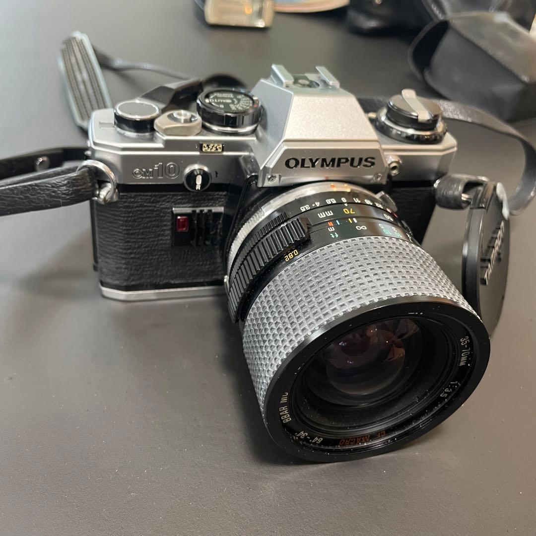 Olympus OM-10 フィルム一眼レフカメラ Tamronレンズ付き