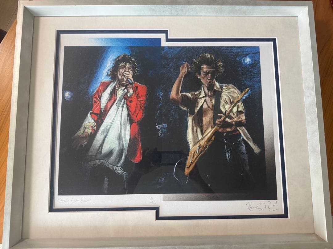 RonnieWood「Stray Cat Blues」81/290直筆サイン入り