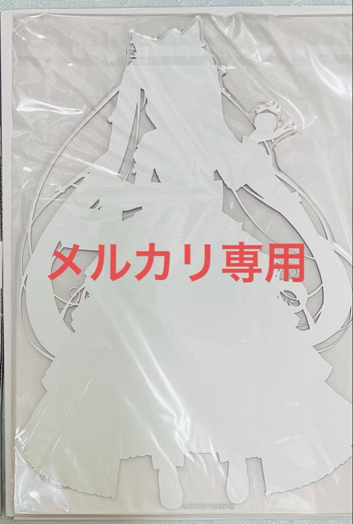 ネコぱら ビッグアクリルフィギュア ショコラ