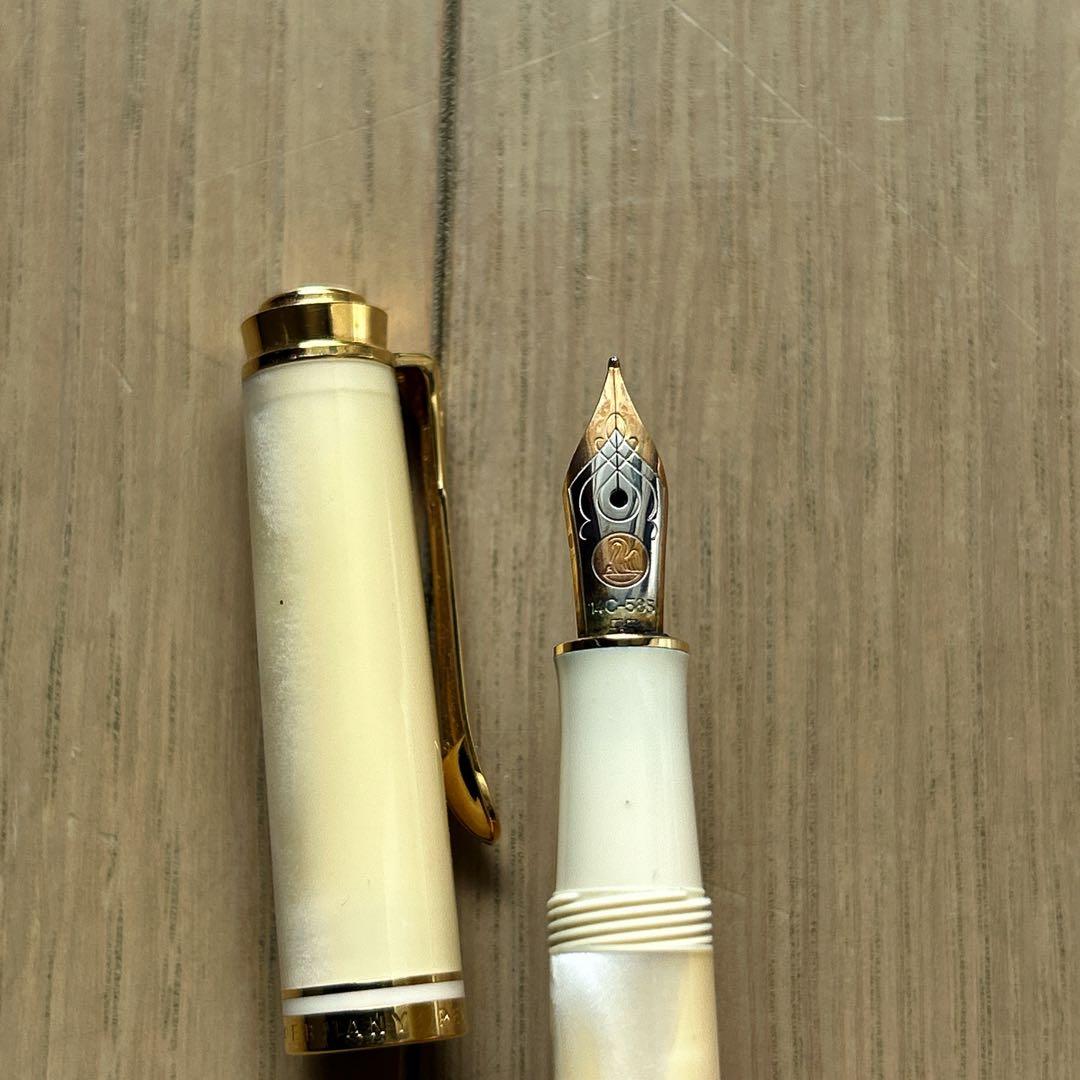 ペリカン万年筆 M320 パール EF 2011年特別生産品